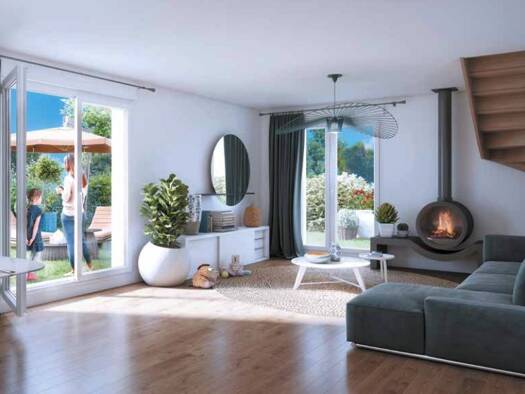 Villa à vendre - Neuf 361 706 € 4 pièces 3 chambres 82,6 m² 165,3 m² de terrain Saint Liesne-Centre Est Melun 77000