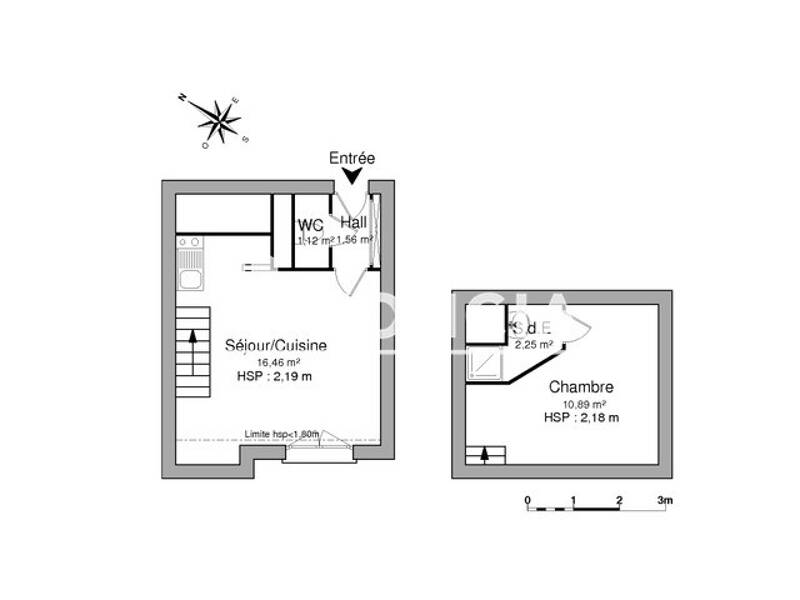 Maison à louer, 32m², EPRON