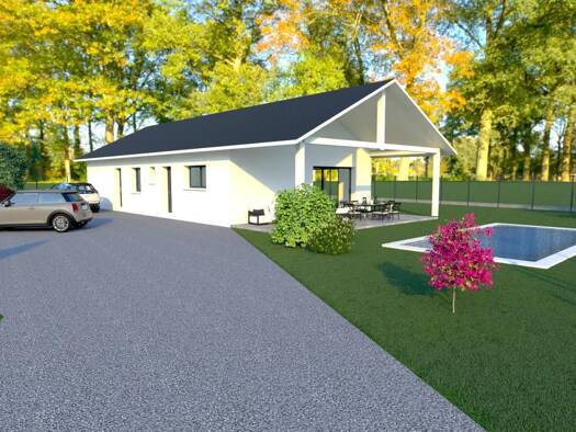 Terrain avec maison neuve à vendre 297 000 € 1 pièce 1 chambre 116 m² Brégnier-Cordon 01300