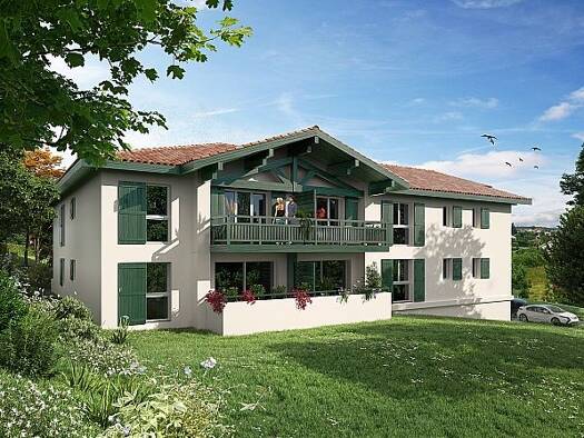 Appartement à vendre - neuf 199 000 € 2 pièces 1 chambre 40,89 m² dès le 01/01/2028 Lahonce 64990