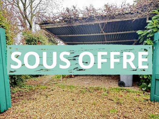 Maison de plain-pied à vendre 185 000 € 3 pièces 2 chambres 55 m² 166 m² de terrain Becquerel Mons-en-Barœul 59370