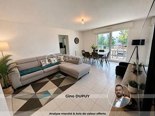 Appartement à vendre 239 900 € 3 pièces 2 chambres 64 m² RDC Centre Ville Quimper 29000