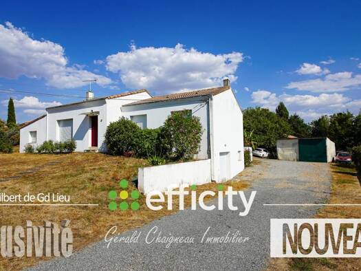 Maison de ville à vendre 297 825 € 5 pièces 4 chambres 139 m² 1 500 m² de terrain Sud Boulogne Saint-Philbert-de-Grand-Lieu 44310