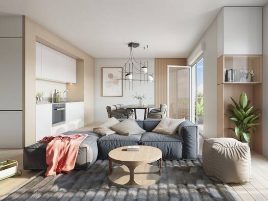 Appartement à vendre - neuf 298 000 € 1 pièce 42 m² Étage 2/2 Archamps 74160