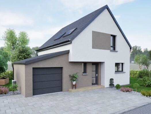 Terrain avec maison neuve à vendre 399 856 € 5 pièces 3 chambres 101 m² 650 m² de terrain Herbsheim 67230