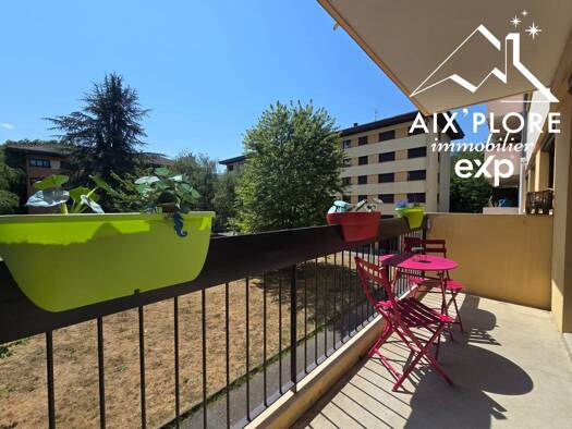Appartement à vendre 298 000 € 3 pièces 2 chambres 84,43 m² Étage 1/4 Sud Ouest La Motte-Servolex 73290
