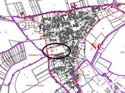 Terrain constructible viabilisé à vendre 11 330 € 833 m² de terrain Villon 89740