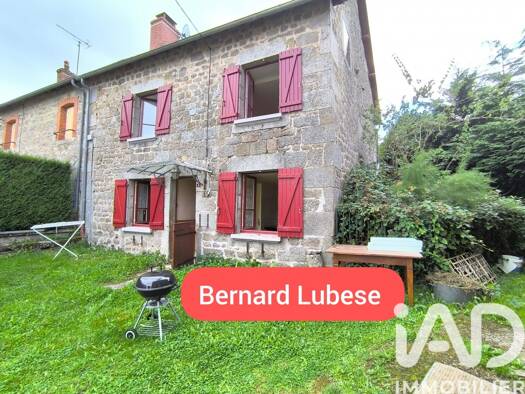 Maison à vendre 56 000 € 4 pièces 2 chambres 70 m² 1 141 m² de terrain Saint-Bard 23260