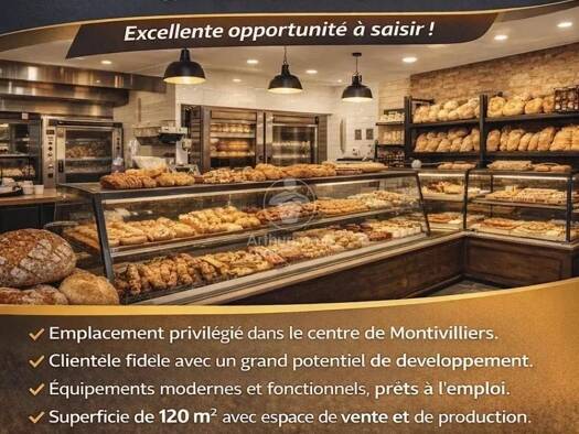 Boulangerie / Pâtisserie à vendre Fonds de commerce 322 000 € 265 m² de surface de vente Le Bois Champion-av Clemenceau Montivilliers 76290