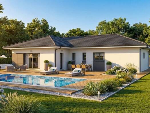 Terrain avec maison neuve à vendre 553 168 € 5 pièces 4 chambres 113 m² 880 m² de terrain Grésy-sur-Aix 73100