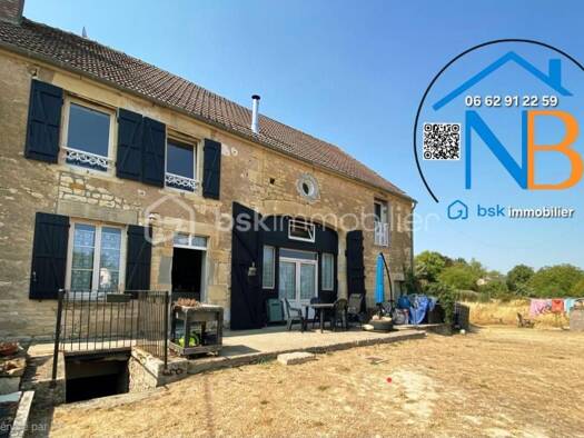 Ferme à vendre 154 000 € 7 pièces 5 chambres 203 m² 2 900 m² de terrain Asnan 58420