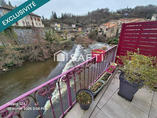 Maison à vendre 159 500 € 5 pièces 4 chambres 170 m² 168 m² de terrain Olliergues 63880