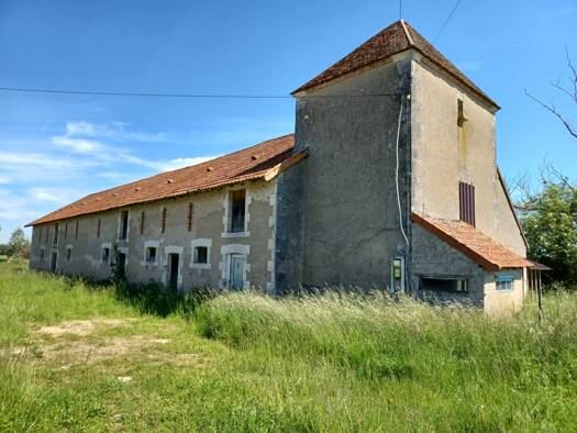 Ferme à vendre 65 000 € 6 pièces 4 chambres 260 m² 5 000 m² de terrain Argenvières 18140