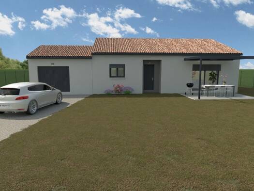 Terrain avec maison neuve à vendre 387 800 € 3 pièces 3 chambres 95 m² 643 m² de terrain Pierrefeu-du-Var 83390