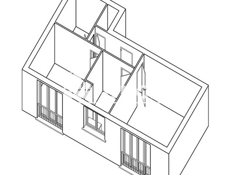 Maison à louer, 45m², BEAUCHAMP