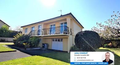 Maison à vendre 344 500 € 5 pièces 3 chambres 87 m² 355 m² de terrain Pont-Saint-Martin 44860