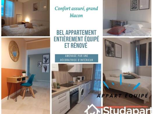 Colocation à louer 475 € 1 pièce 1 chambre 11 m² 4ème étage Le Plan Valence 26000