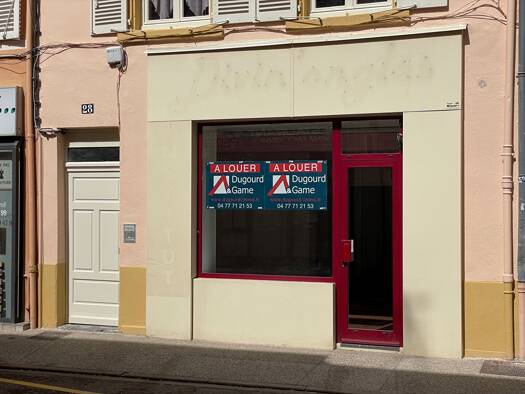 Local commercial à louer 450 € 50 m² de surface de vente Le Centre-Centre Ville Roanne 42300