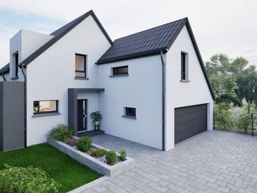 Terrain avec maison neuve à vendre 549 800 € 6 pièces 4 chambres 140 m² 710 m² de terrain Duppigheim 67120