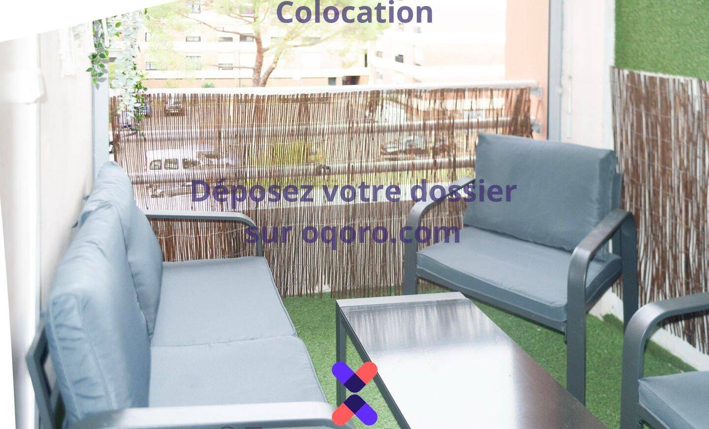 Chambre en colocation appartement meublé — 2