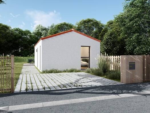 Terrain avec maison neuve à vendre 135 798 € 3 pièces 1 chambre 44 m² 1 074 m² de terrain Saint-Girons 09200