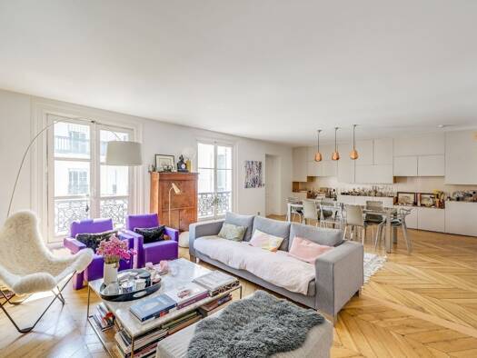 Appartement à vendre 1 850 000 € 5 pièces 3 chambres 130 m² Étage 4/7 Vivienne Paris 2ème arrondissement 75002