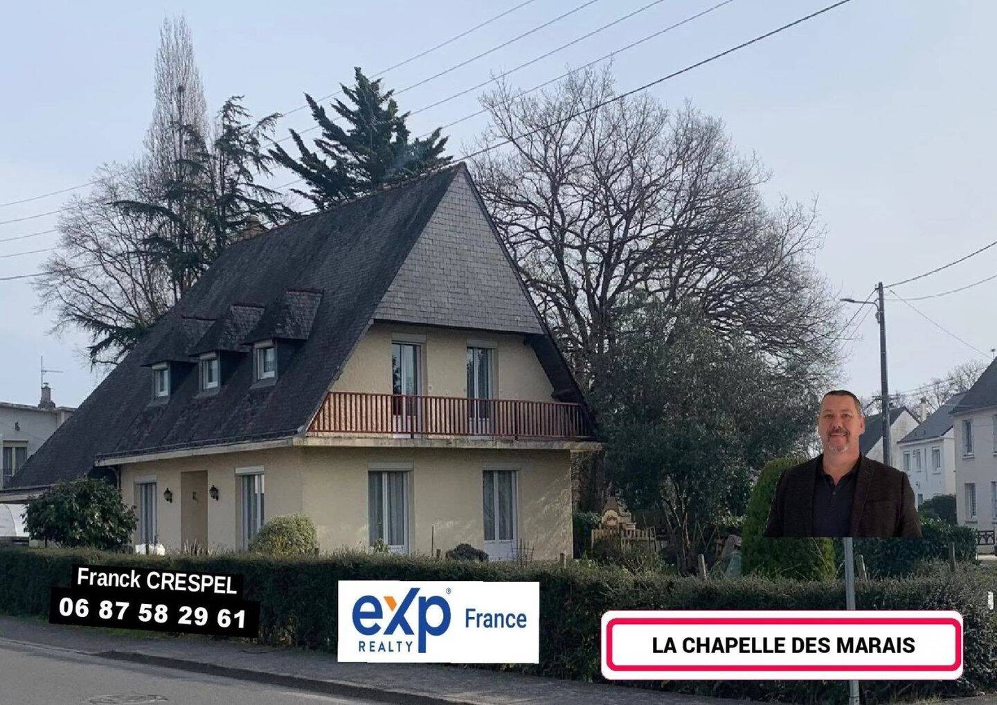 Maison à vendre, 122m², LA CHAPELLE DES MARAIS