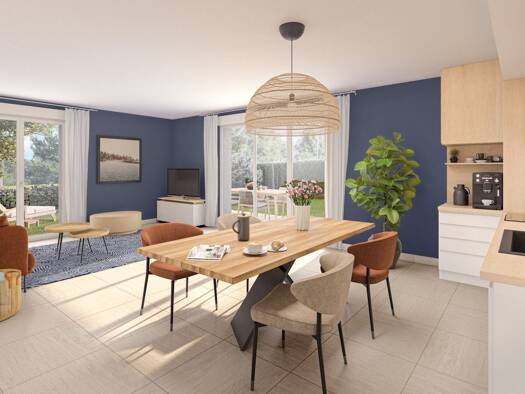 Appartement à vendre - neuf 205 600 € 3 pièces 2 chambres 63 m² dès le 31/03/2028 Sancé 71000