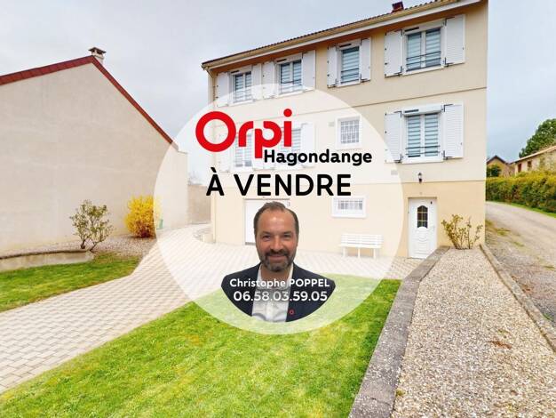 Maison à vendre 299 000 € 4 pièces 3 chambres 141 m² 607 m² de terrain Orny 57420