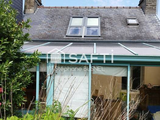 Maison de plain-pied à vendre 198 000 € 4 pièces 2 chambres 98 m² 182 m² de terrain Centre Est Cherbourg-en-Cotentin 50120