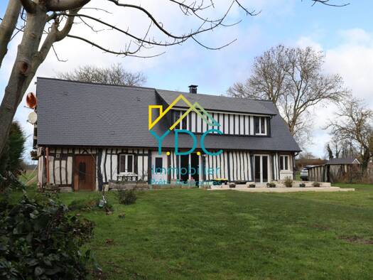 Maison à vendre 132 900 € 4 pièces 1 chambre 85 m² 1 300 m² de terrain Ocqueville 76450