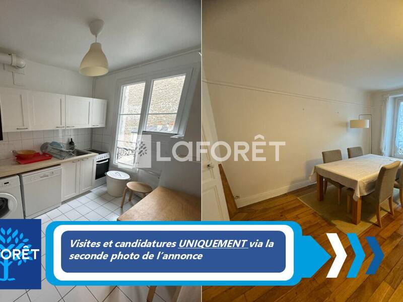 Maison à louer, 54m², PARIS 17E