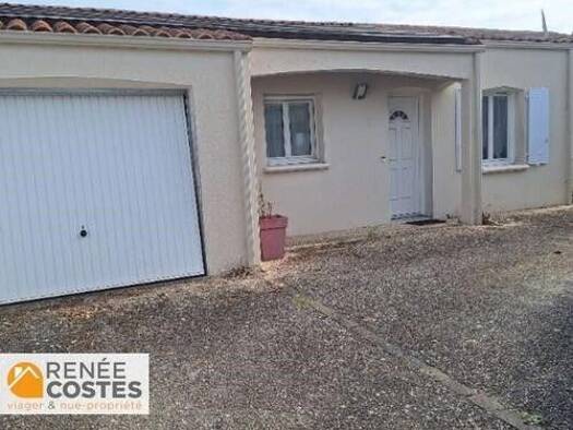 Maison en viager occupé Bouquet 85 500 € 4 pièces 3 chambres 125 m² 854 m² de terrain Andilly 17230