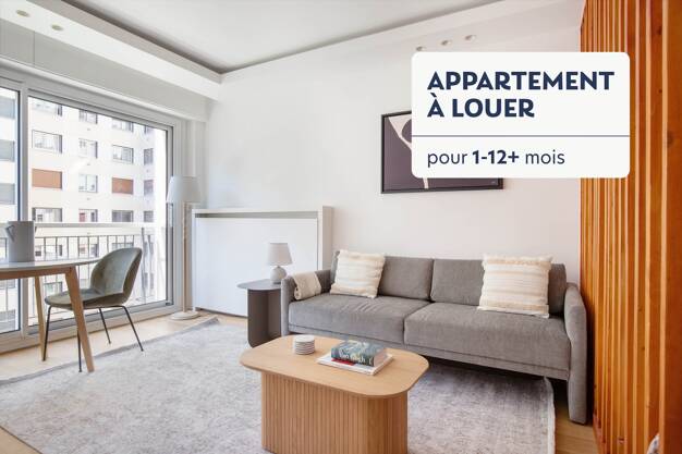 Appartement à louer - Neuf 2 030 € 1 pièce 39 m² Étage 4/1 dès le 01/08/2025 Dupleix-Motte Picquet Paris 15ème 75015