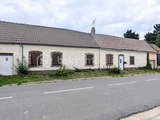 Maison de plain-pied à vendre 86 000 € 4 pièces 2 chambres 96 m² Quesnoy-sur-Airaines 80270