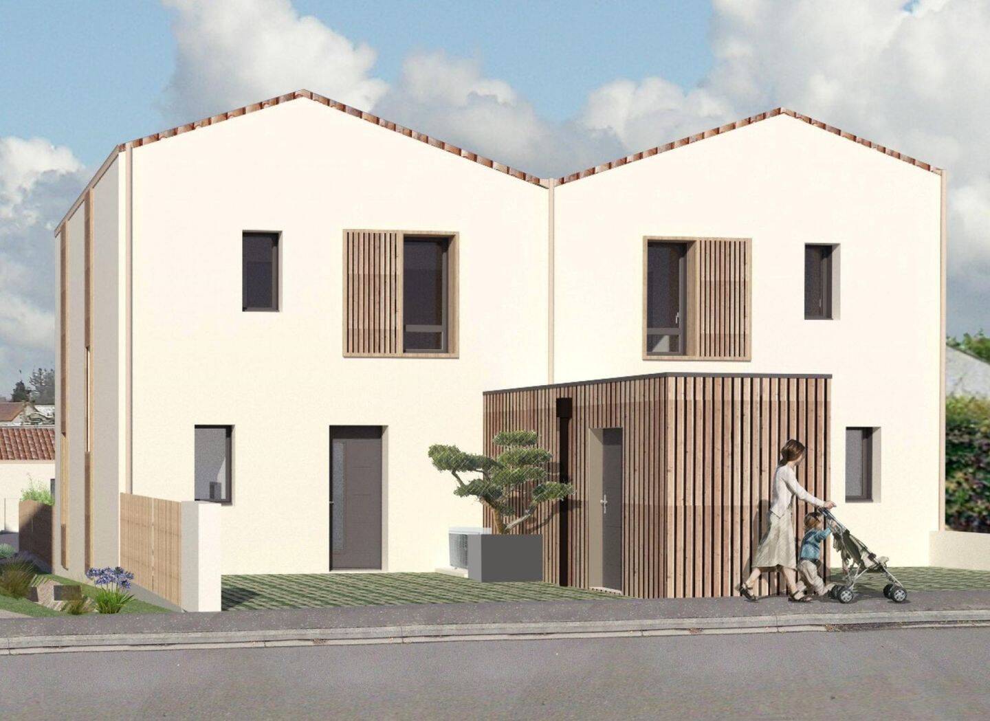 Maison à vendre, 85m², SAINTE FLAIVE DES LOUPS