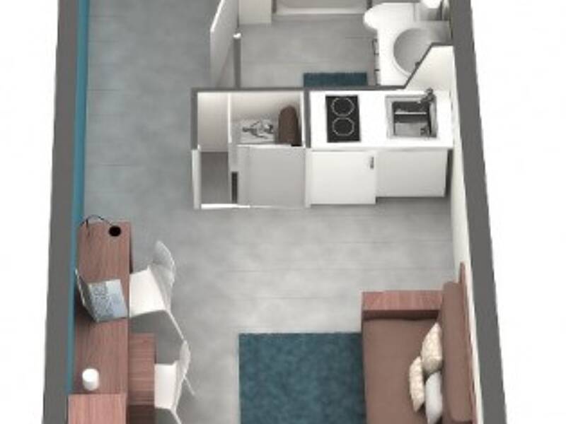 Maison à louer, 21m², TALENCE