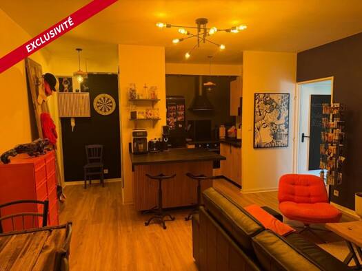 Appartement à vendre 104 000 € 2 pièces 1 chambre 51 m² 1er étage Centre Ville Romorantin-Lanthenay 41200