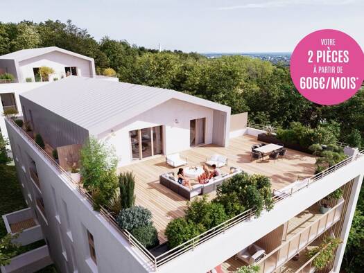 Appartement à vendre - neuf 604 000 € 5 pièces 108,9 m² Étage 3/4 dès le 31/12/2027 Rangueil-Sauzelong-Pech David-Pouvourville Toulouse 31000