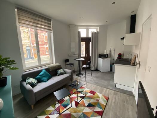 Appartement à louer 600 € 2 pièces 1 chambre 23,9 m² RDC/2 Faubourg de Hem Amiens 80000