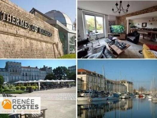 Maison en viager occupé Bouquet 46 625 € 5 pièces 3 chambres 161 m² 384 m² de terrain Casse Aux Pretres Rochefort 17300