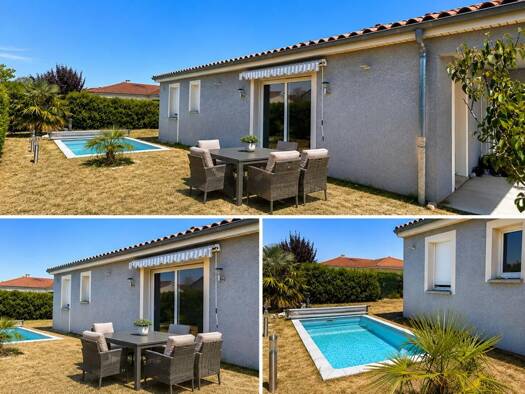 Maison de plain-pied à vendre 279 000 € 5 pièces 4 chambres 120 m² 654 m² de terrain Renaison 42370