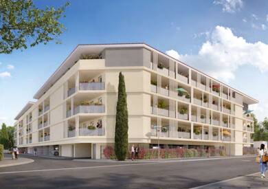 Appartement à louer - Neuf 630 € 2 pièces 1 chambre 43 m² Étage 1/4 Basses Ferrailles-Jas Cavaillon 84300