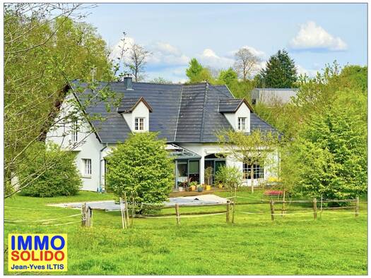 Maison à vendre - Première occupation 545 000 € 8 pièces 4 chambres 220 m² 3 100 m² de terrain Burnhaupt-le-Bas 68520