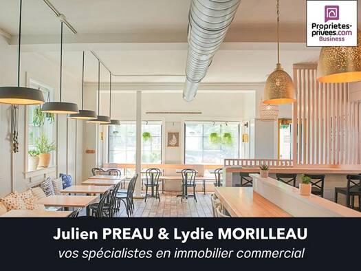 Local commercial avec bail commercial 90 000 € 80 m² de surface de vente Graslin-Commerce Nantes 44000