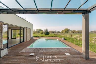 Maison à vendre 976 500 € 7 pièces 4 chambres 291 m² 1 236 m² de terrain Berval Lesvellec St ave 56890