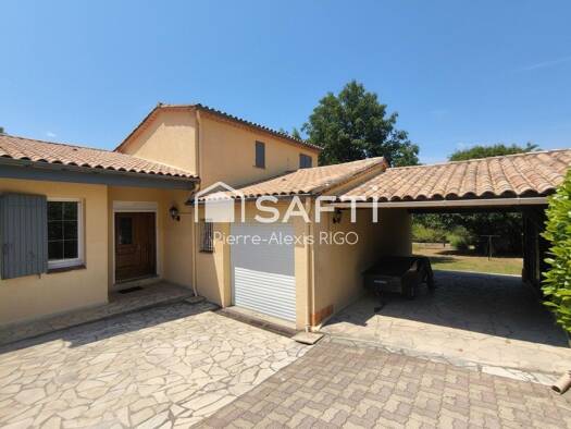 Maison de plain-pied à vendre 380 000 € 6 pièces 4 chambres 153 m² 19 599 m² de terrain Razac-d'Eymet 24500