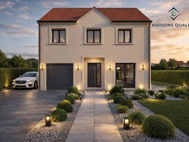 Terrain avec maison neuve à vendre 400 000 € 4 pièces 3 chambres 120 m² 450 m² de terrain Bois Clary Boissy-Saint-Léger 94470