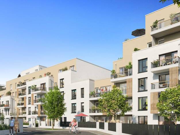 Appartement à vendre - neuf 254 000 € 3 pièces 2 chambres 58,8 m² 2ème étage Beauval Colbert Meaux 77100
