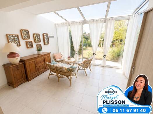 Maison à vendre 271 000 € 5 pièces 3 chambres 120 m² 568 m² de terrain Bellevue Saintes 17100